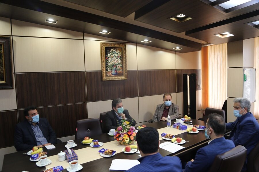 دیدار مدیر کل بهزیستی استان مازندران با مدیر امور شعب بانک رفاه کارگران استان 