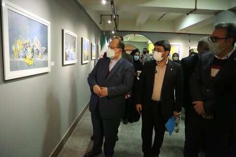 افتتاح نمایشگاه نقاشی افراد دارای معلولیت - آذرماه ۱۳۹۹