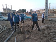 گزارش تصویری بازدید مدیر کمیته بحران سازمان بهزیستی کشور ازمناطق سیل زده استان بوشهر