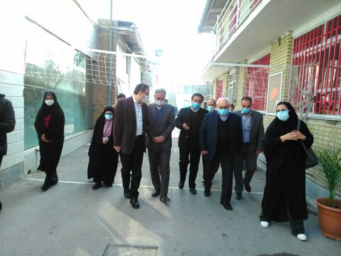 گزارش تصویری | بازدید مدیرکل پیشگیری و درمان اعتیاد سازمان بهزیستی کشور از مرکز جامع درمان اعتیاد در مشهد