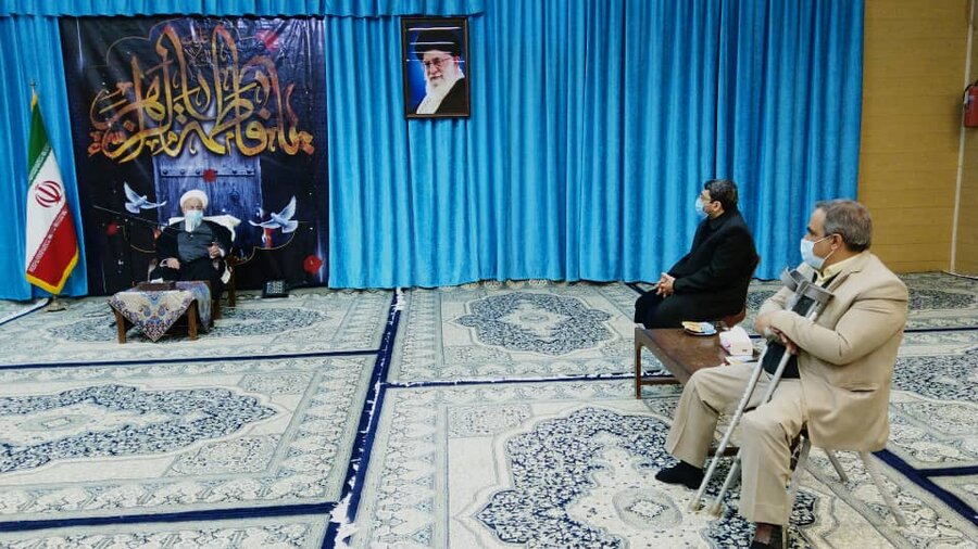رییس سازمان بهزیستی کشور با نماینده ولی فقیه و امام جمعه شهر یزد دیدار کرد
