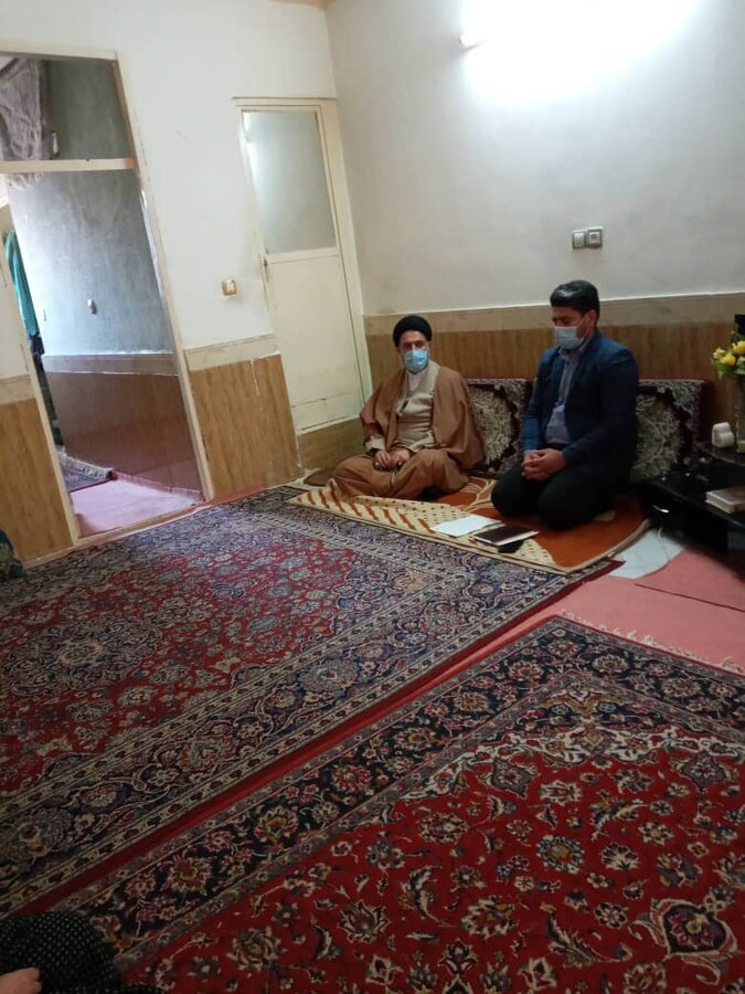 ملارد|بازدید مسئولین از منزل خانواده های دارای چند معلول