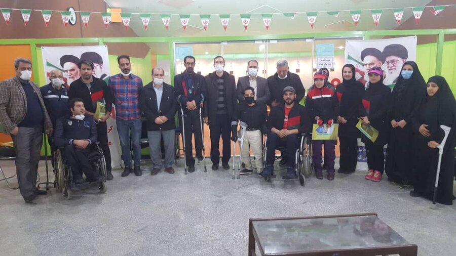 مسابقات تیراندازی معلولین جسمی حرکتی استان قم