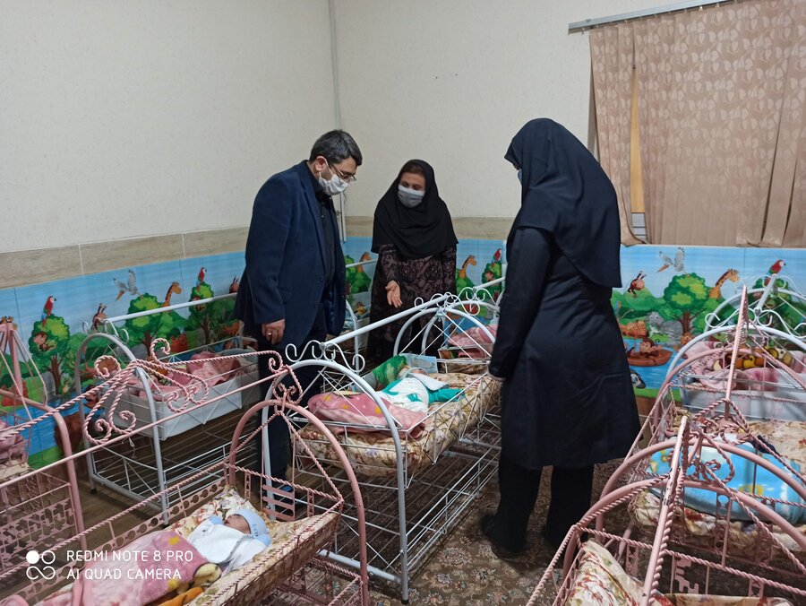 بازدید از شیرخوارگاه شهر یزد