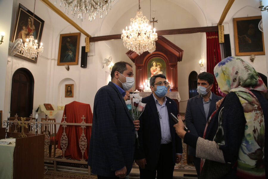 Head of SWO paid a visit from a Christian home care center Head of SWO paid a visit from a Christian home care center