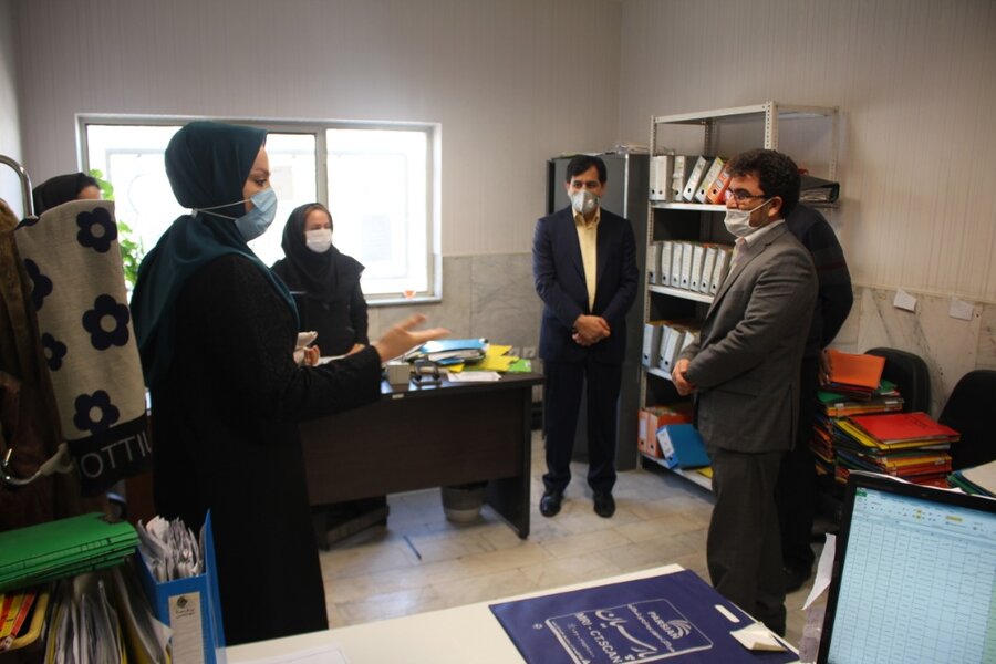  مدیرکل بهزیستی استان از مرکز بهزیستی شهید صدوقی بازدید کرد