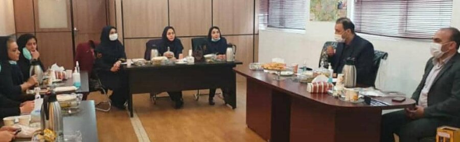 برپایی چهارمین جلسه case report در محل ستاد اورژانس اجتماعی تهران