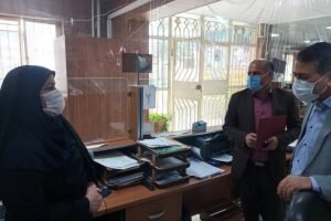 دیدار رییس بهزیستی رفسنجان با ریاست و کارکنان ثبت احوال شهرستان رفسنجان