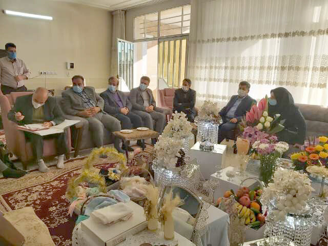 مبارکه| حضور مدیرکل بهزیستی استان  اصفهان در مراسم عقد دختران خانه کودک و نوجوان  امیرالمومنین علیه السلام
