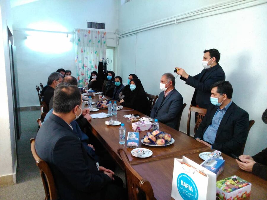 بازدید نماینده‌ی کمیساریای عالی سازمان ملل در امور پناهندگان از مرکز نگهداری کودکان کار و خیابان در مشهد 