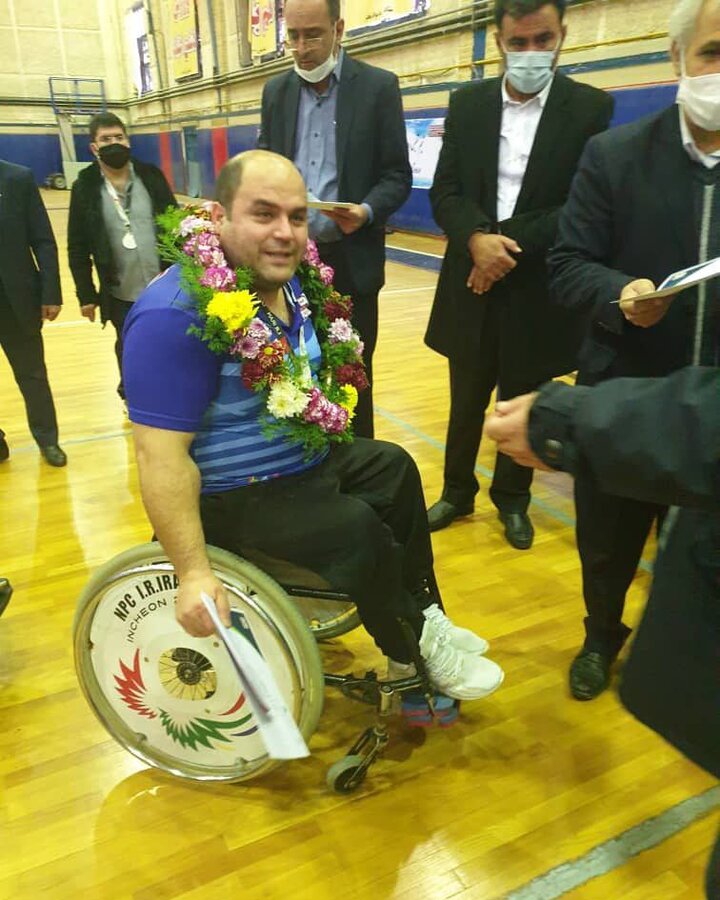 پیام تبریک مدیرکل بهزیستی استان قزوین در پی افتخار آفرینی قهرمان ملی پوش آبیکی 