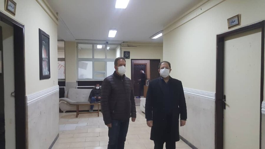 بازدید مدیرکل بهزیستی آذربایجان غربی از مرکز جامع درمان و بازتوانی معتادان ارومیه 