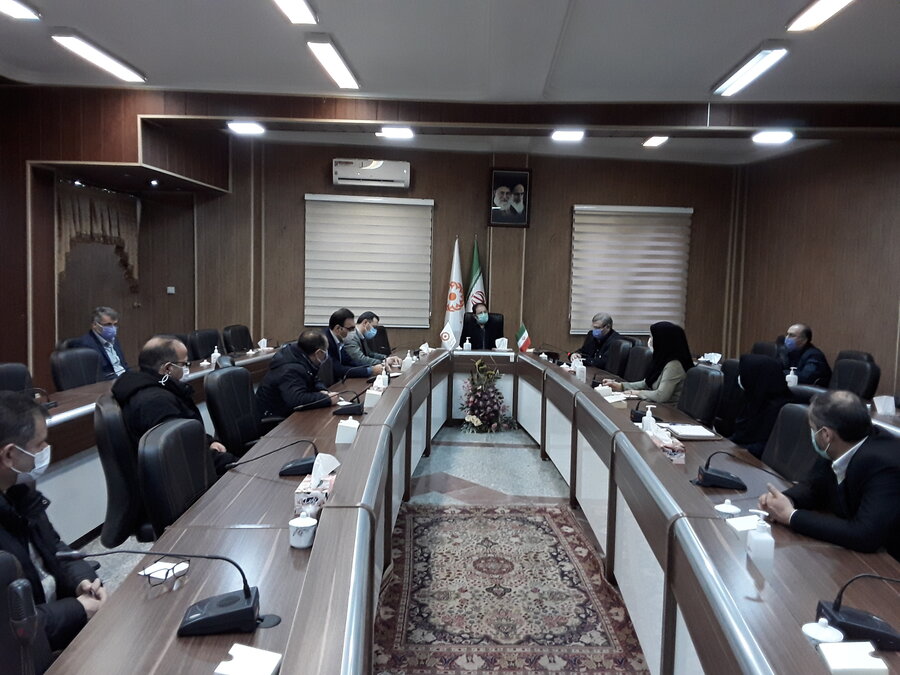برگزاری جلسه شورای معاونین در خصوص نحوه اقدام مددجویان بهزیستی آذربایجان غربی دارنده سهام عدالت