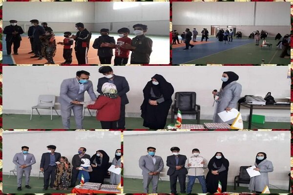 صالح آباد | برگزاری مسابقات ورزشی معلولین در صالح آباد