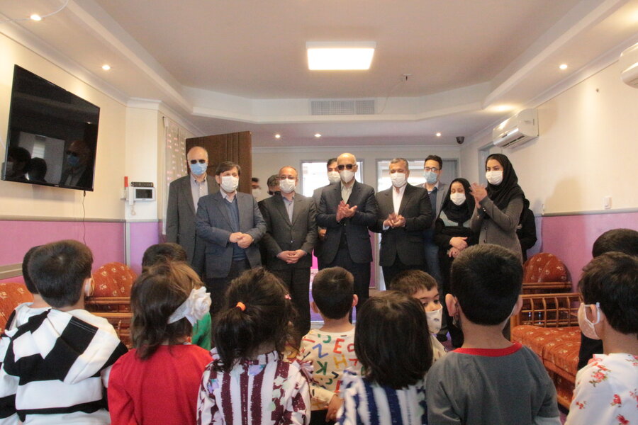 افتتاح ساختمان جدید خانه نوباوگان استان با حضور استاندار