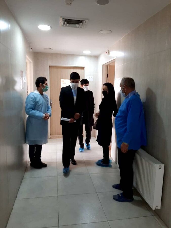 شهریار|حضور قضات دادگستری در مرکز توانبخشی بهنود