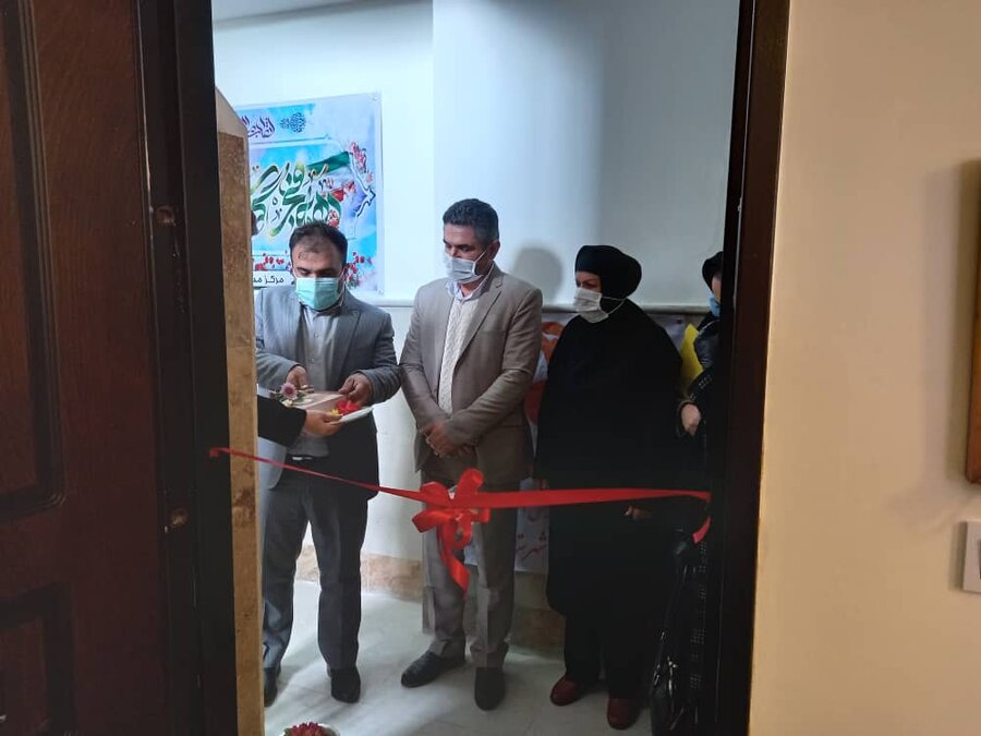 افتتاح مرکز مشاوره مهر اوا به مناسبت ایام الله دهه مبارک فجر در شهرستان بندرانزلی