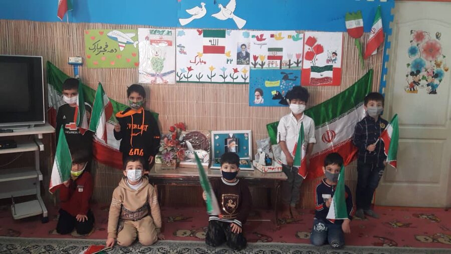 ملارد| زنگ انقلاب در مهدهای کودک شهرستان نواخته شد