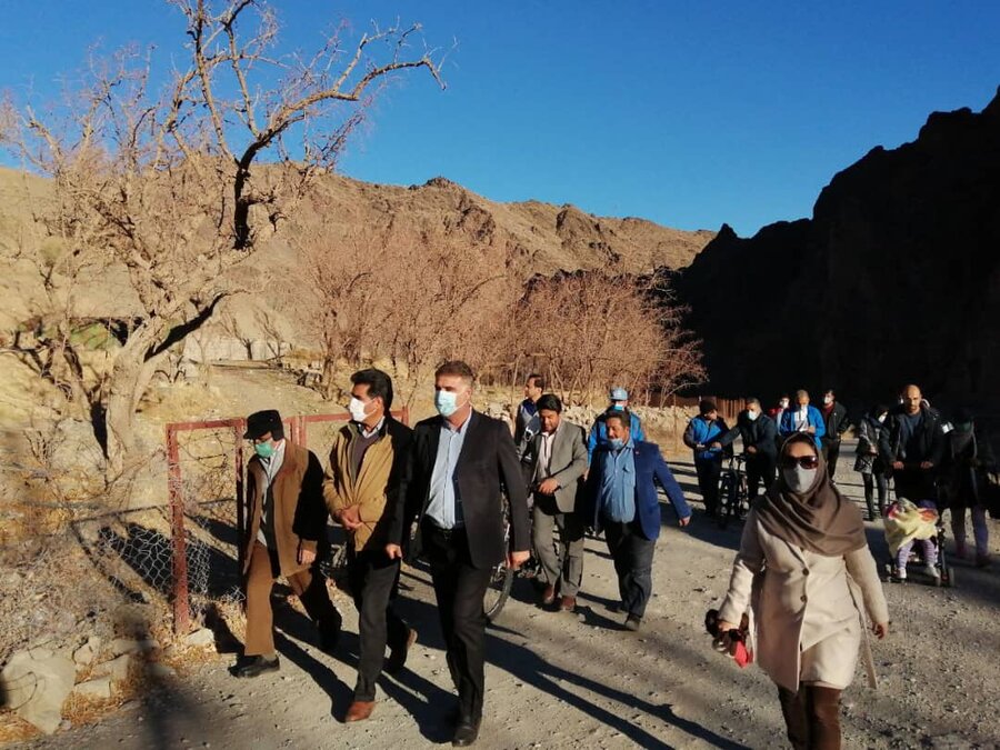 همایش پیاده روی کارکنان بهزیستی استان برگزار شد
