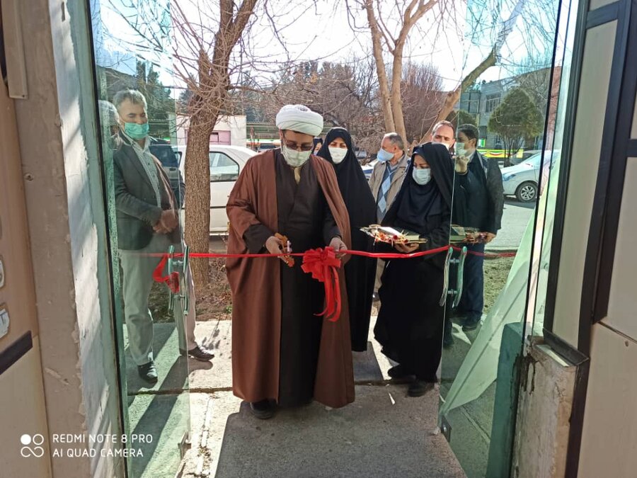 افتتاح کتابخانه بهزیستی کرمانشاه مزین به نام سردار شهیدقاسم سلیمانی