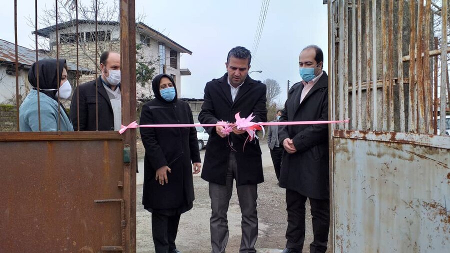 افتتاح پروژه اشتغال زایی پرورش خاک گلدان در شهرستان رودسر