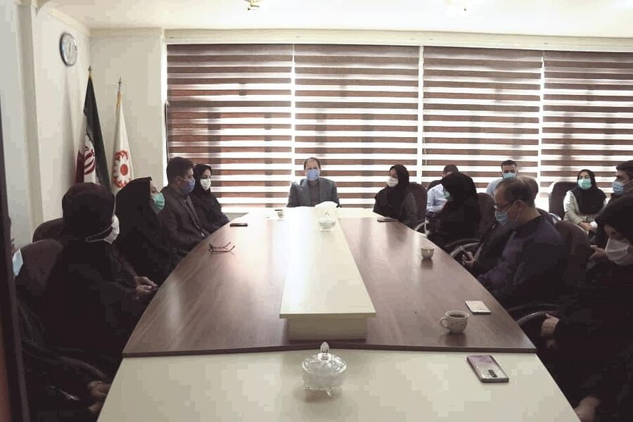 دیدار مدیرکل بهزیستی آذربایجان غربی با همکاران بهزیستی شهرستان سلماس