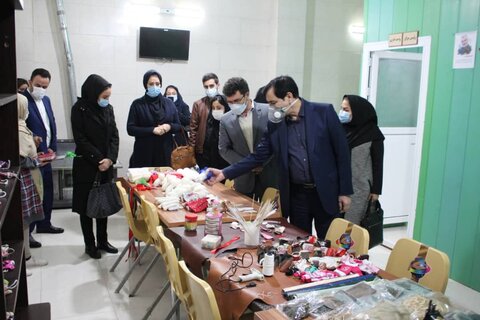 افتتاح کارگاه اشتغال زایی زنان بهبود یافته اعتیاد استان البرز