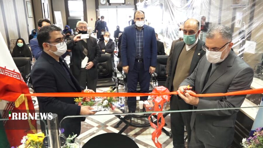 افتتاح باجه ویژه روشندلان در بانک سپه اردبیل
