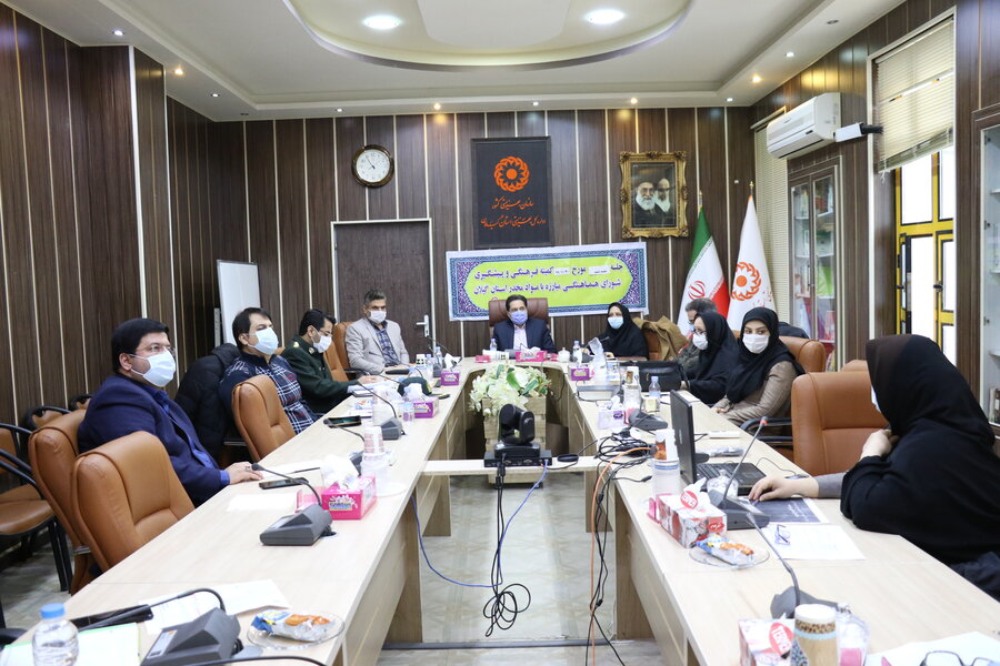 برگزاری ششمین نشست اعضای کمیته فرهنگی و پیشگیری شورای هماهنگی مبارزه با مواد مخدر استان