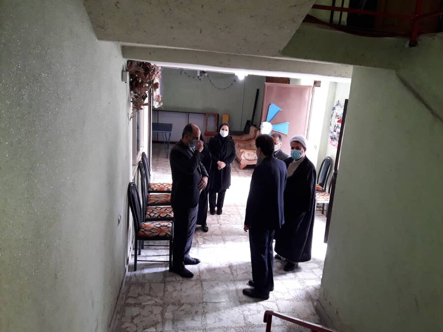 بازدید مدیرکل بهزیستی گیلان از خانه شبانه روزی پویا مهرانی به مناسبت روز مددکار