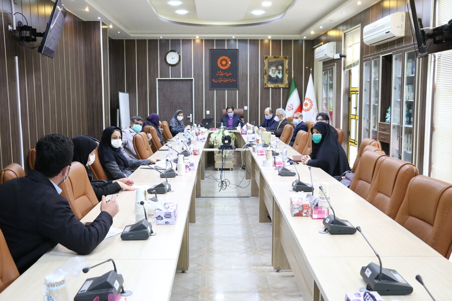 نخستین نشست کارگروه آموزش و پژوهش ، شورای ساماندهی سالمندان استان