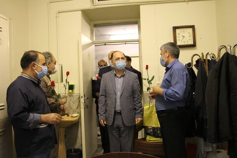تقدیر از آقایان شاغل در بهزیستی شهر تهران