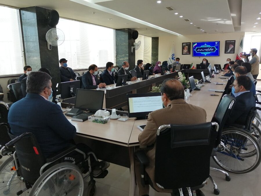 دومین جلسه ستاد هماهنگی وپیگیری مناسب سازی استان درسال جاری برگزار شد