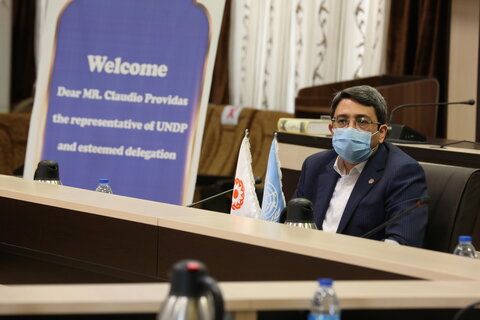 ملاقات نماینده دفتر توسعه سازمان ملل متحدUNDP در تهران با ریاست سازمان بهزیستی کشور