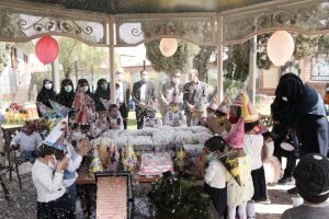 برگزاری جشن تولد برای کودکان مرکز کرمانیان
