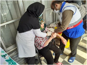 سالمندان مراکز توانبخشی بهزیستی استان قزوین مقابل کرونا واکسینه شدند