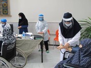 گزارش تصویری 3 | واکسیناسیون سالمندان علیه کرونا در مراکز بهزیستی خراسان رضوی