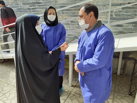 گزارش تصویری | تزریق واکسن کرونا برای سالمندان آسایشگاه فاطمه زهرا قزوین