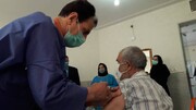 شاهرود | تزریق واکسن کرونای سالمندان در شهرستان