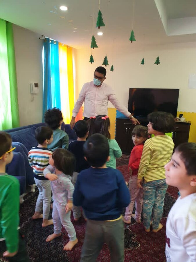 حضور مدیرکل کودکان و نوجوان سازمان بهزیستی در خانه های کودکان استان تهران