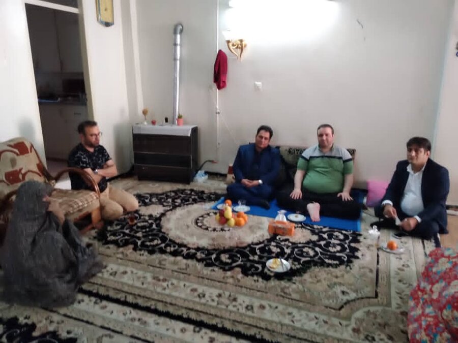 اسلامشهر| تحویل سال در منزل یکی از اعضای خانواده بهزیستی  
