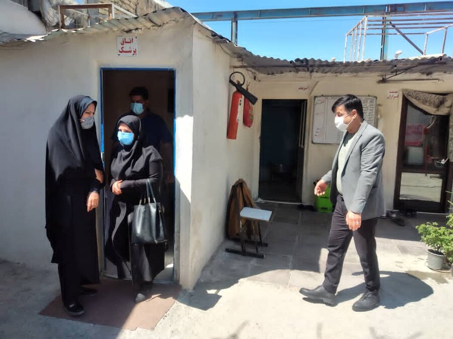 بازدید نوروزی رئیس بهزیستی از مراکز ترک اعتیاد