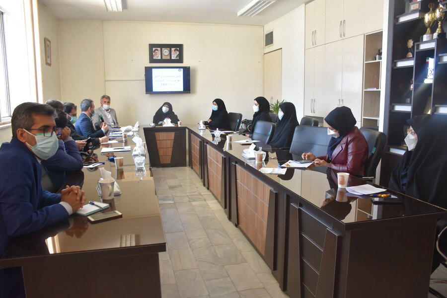 اولین جلسه شورای اداری بهزیستی استان کرمانشاه با حضور رییس مرکز توسعه پیشگیری و درمان اعتیاد سازمان بهزیستی کشور
