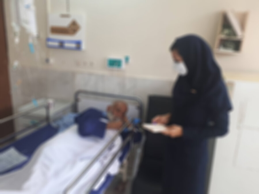 گزارش اداره کل بهزیستی استان خوزستان در خصوص رسیدگی به سالمند رها شده در اهواز