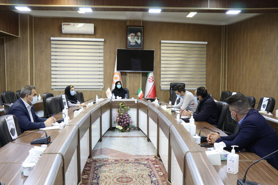 برگزاری جلسه کمیته راهبری احداث واحدهای مسکونی خانوارهای دارای حداقل دو معلول شهری و روستائی آذربایجان غربی