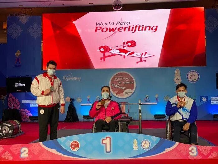 Rostami claims gold at World Para Powerlifting World Cup