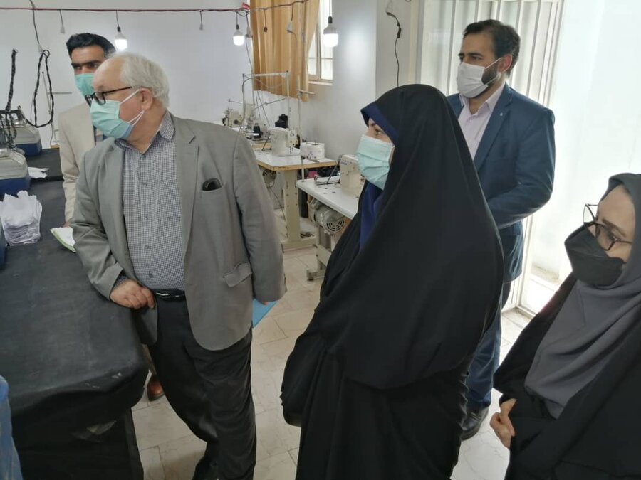 بازدید رئیس مرکز توسعه و پیشگیری درمان اعتیاد بهزیستی کشور از مرکز احسان