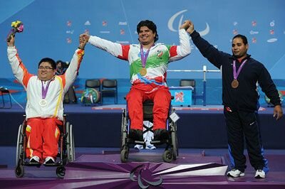 مجید فرزین قهرمان پارالمپیک