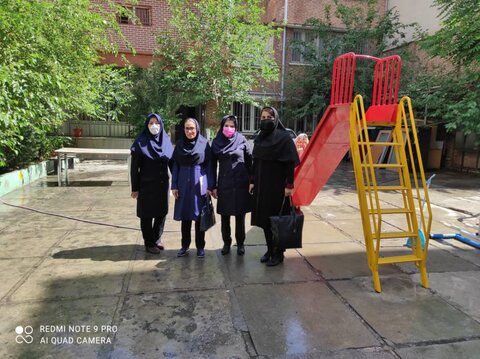 بازدید مسئولان بهزیستی شهر تهران از پایگاه های جمع آوری فطریه