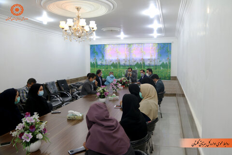 گزارش تصویری | دیدار صمیمی مدیرکل بهزیستی با پرسنل شهرستان رامیان